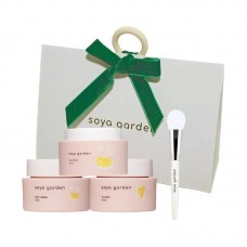 【包邮】Soya Garden 高光面膜-礼赠套装（面膜 100ml+面膜 15ml+面霜 10ml+定制硅胶面膜刷 ）